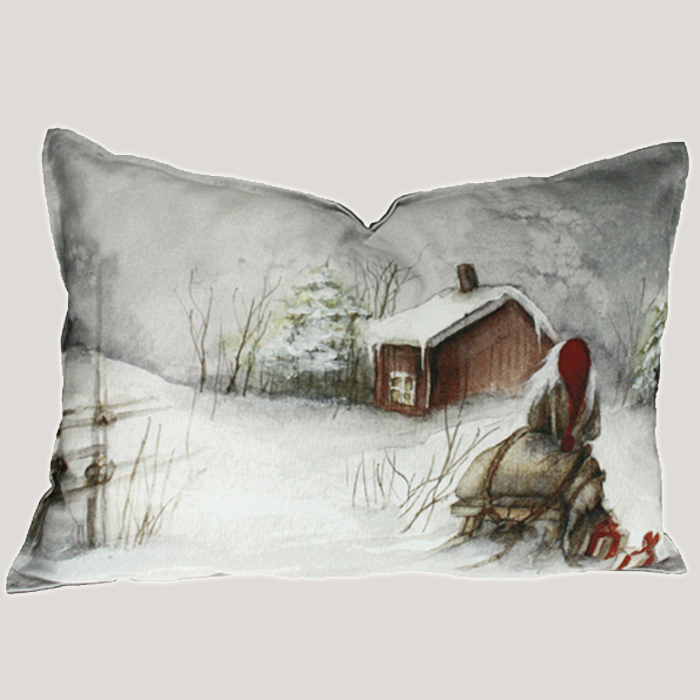 Artikelbild 1 des Artikels “Kissen Tomte mit Schlitten “