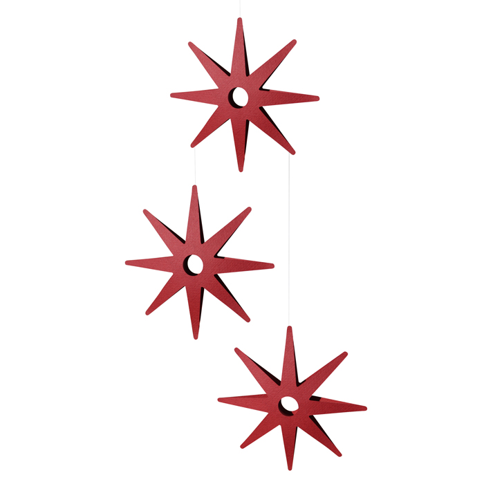 Artikelbild 1 des Artikels “Kleine Sternenkette, Rot “