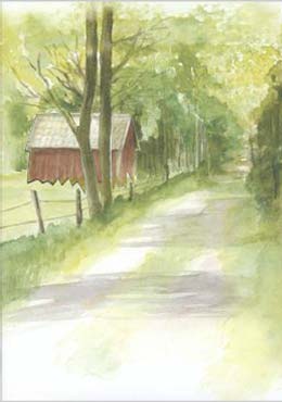 Skogsväg
