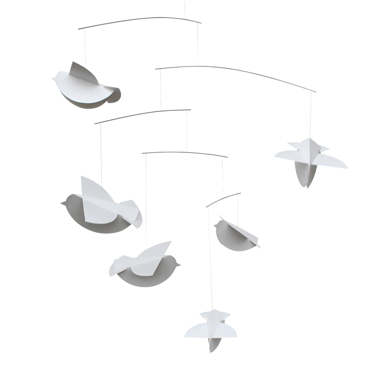 Artikelbild 1 des Artikels “Vogelmobile, Weiß “