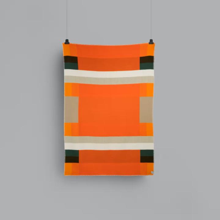 Artikelbild 4 des Artikels “Wolldecke Mikkel, orange “